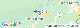 Riberalta map
